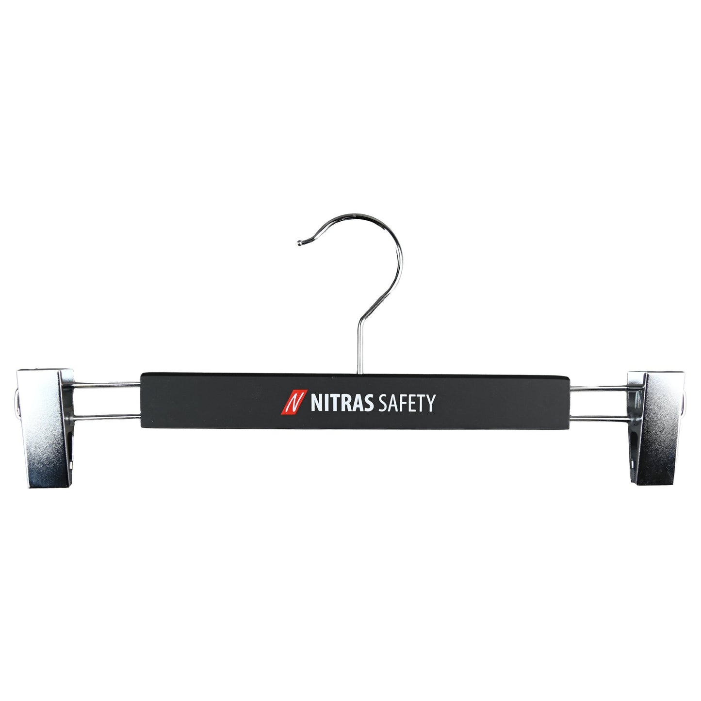 NITRAS nadrágakasztó, fekete | Karton (1 csomag)
