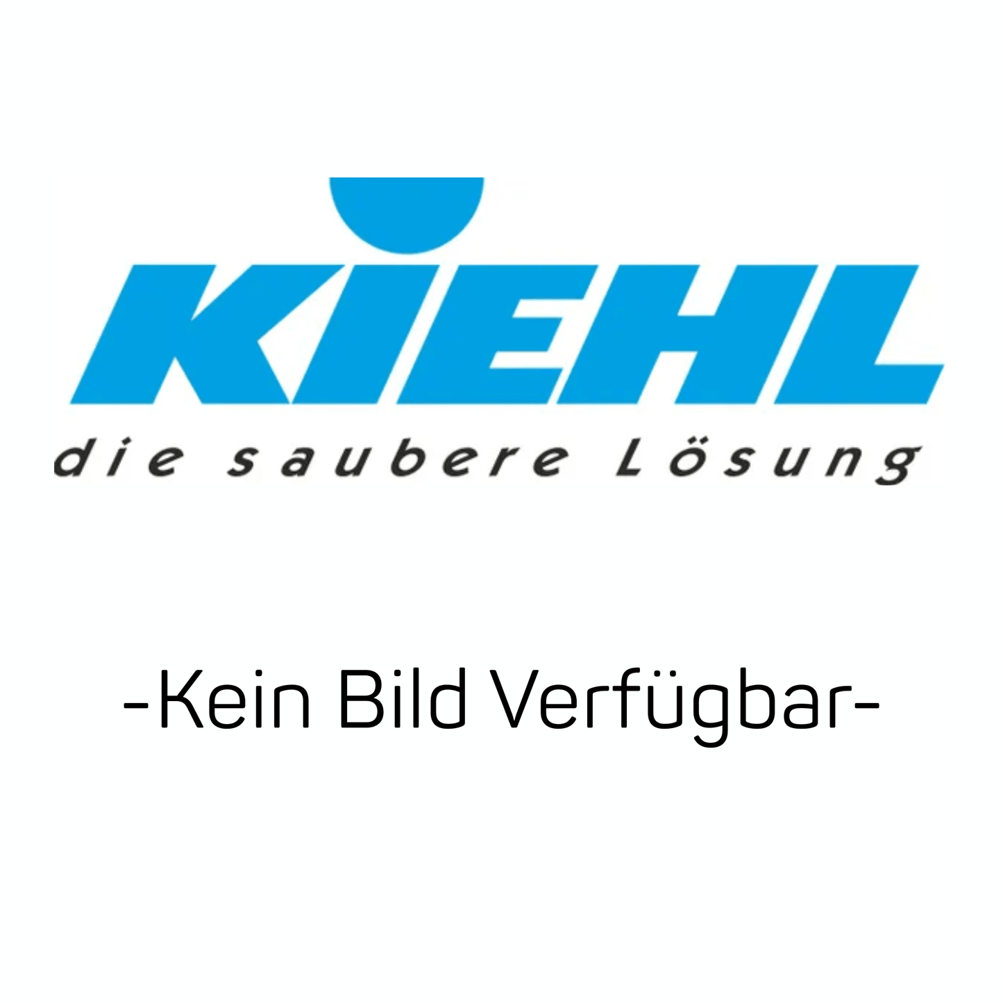 A kép a Johannes Kiehl KG logóját ábrázolja kék színben, alatta "die saubere Lösung" felirattal. A Kiehl tölcséres permetező palackhoz 500 ml átlátszó, permetezőfej nélkül, üres, Lock-Cap | Csomag (6 darab) esetében az áll, hogy "Nincs kép elérhető".