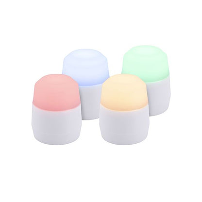 Papstar Securit® 4 LED tealámpák utántöltő csomag Ø 4 cm x 5 cm "Amsterdam" világítási idő 12-40 óra