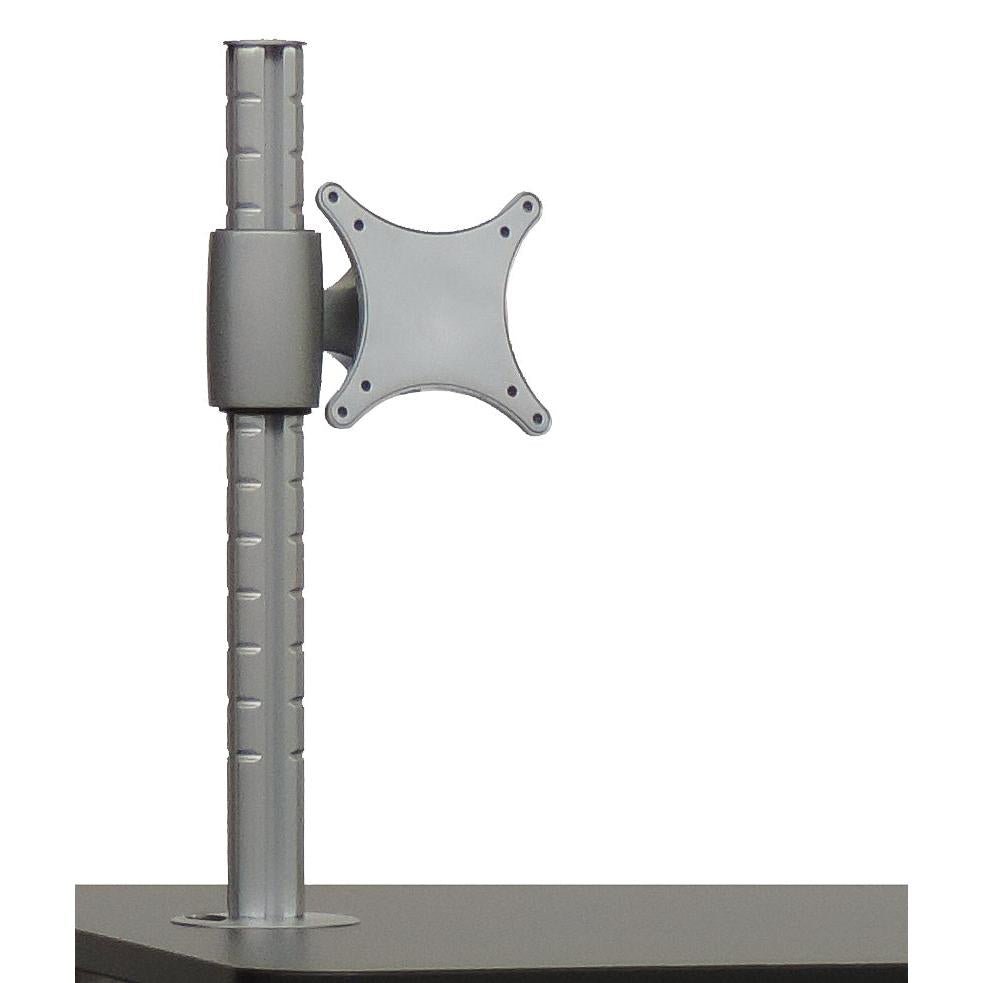 A Novocal monitor tartó (25 kg, 1 darab) egy monitor ápolókocsira történő rögzítésére szolgál. Függőleges tartóval rendelkezik kivágásokkal és egy lapos szerelőlemezzel, négy csavarlyukkal.