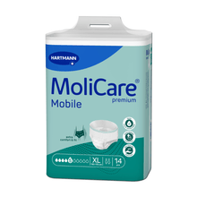 Kifutott cikk: Hartmann MoliCare® Premium Mobile, 5 csepp, XL | Csomag (14 db)