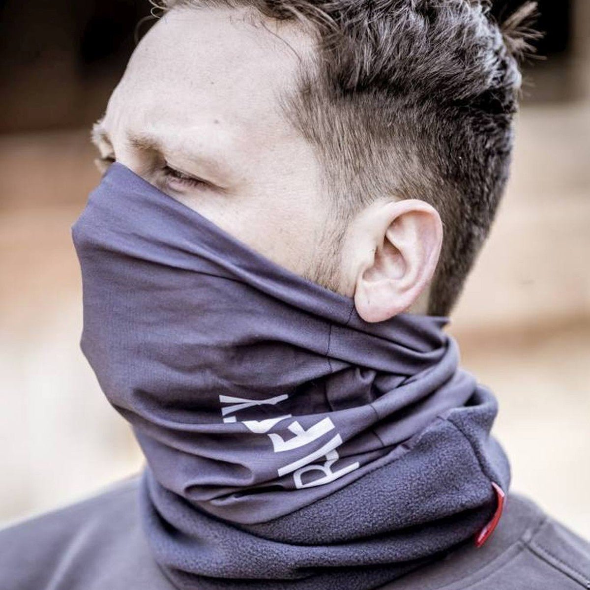 NITRAS többfunkciós csőszövet, antracit Poliészter: 100% | Csomag (1 db)