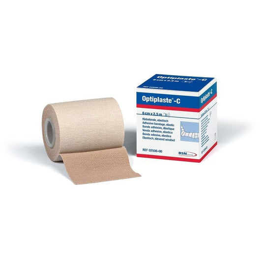 Optiplaste-C, rugalmas ragasztószalag, cink-oxid-kaucsuk ragasztó