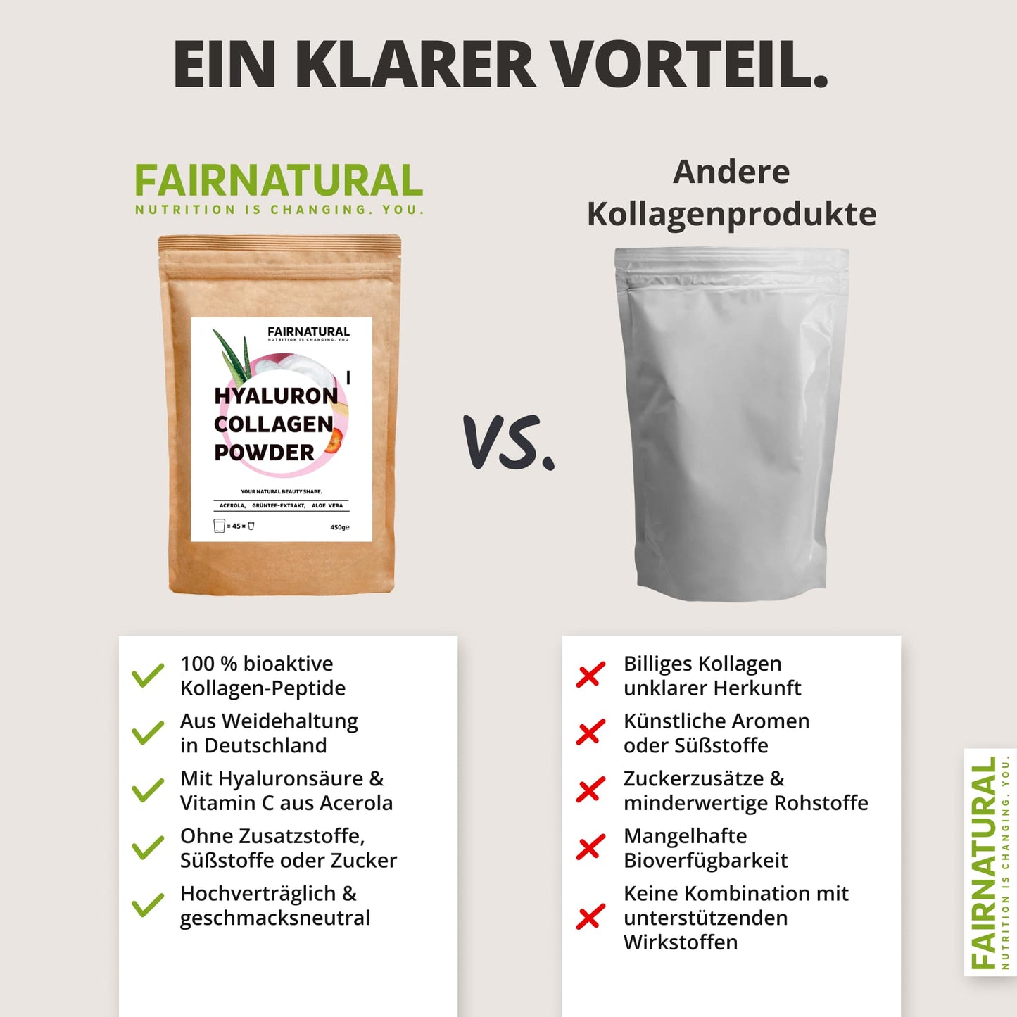 Kollagén hyaluron por