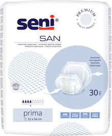 San Seni Prima inkontinencia sablon | Csomag (30 darab)