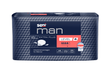 Seni Man Extra Plus 4. szintű inkontinencia betét | Csomag (15 darab)