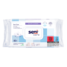 Seni Care Nedves törlőkendők Soft | Csomag (80 db)