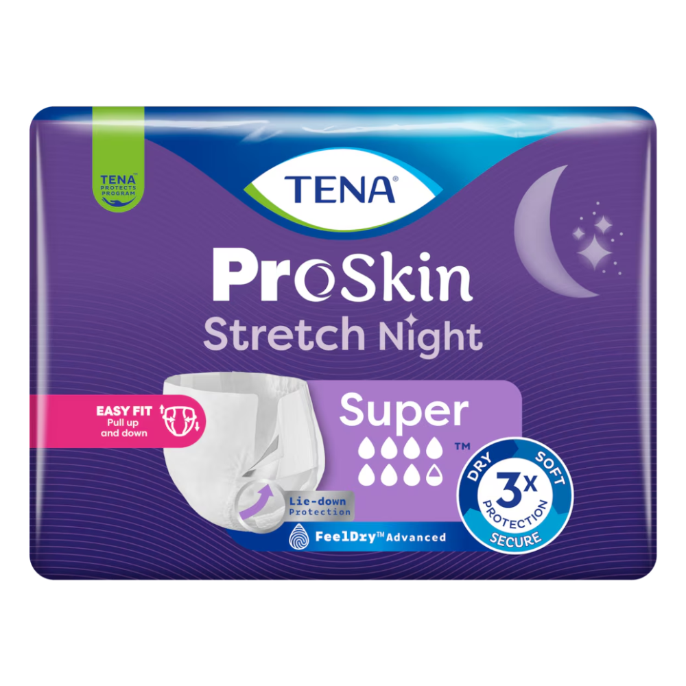 Tena ProSkin Stretch Night Super inkontinencia nadrág