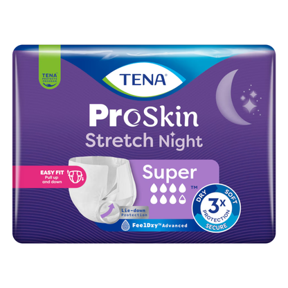 Tena ProSkin Stretch Night Super inkontinencia nadrág