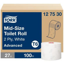 Tork Midi WC-papír fehér | Karton (27 csomag)