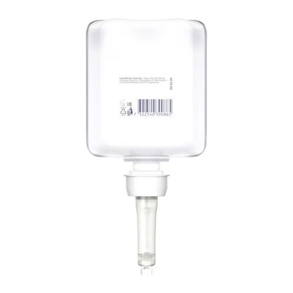 A Tork 420302 Premium WC-ülőke tisztító a TORK – Essity Professional Hygiene Germany GmbH-tól átlátszó, téglalap alakú palackkal van felszerelve, amely alul pumpafúvókával rendelkezik az optimális higiénia biztosítása érdekében. Minden palack vonalkódot és egy szöveges címkét tartalmaz részletes összetevőkkel és használati utasítással, így hatékonyan megakadályozza a keresztszennyeződéseket minden használat során.