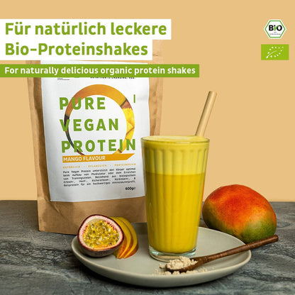 Bio vegán fehérjepor mangó szója nélkül