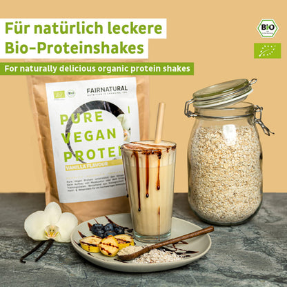 Bio vegán fehérjepor vanília szója nélkül