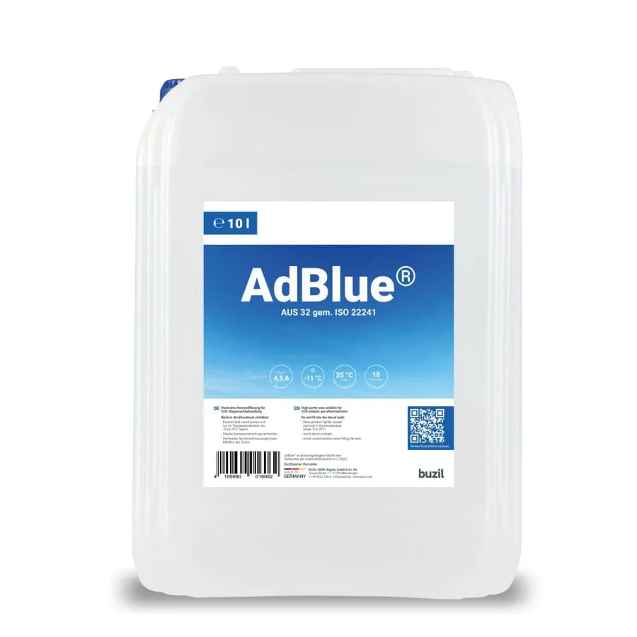Buzil AdBlue® AUS 32 karbamidoldat az ISO 22241 szabvány szerint