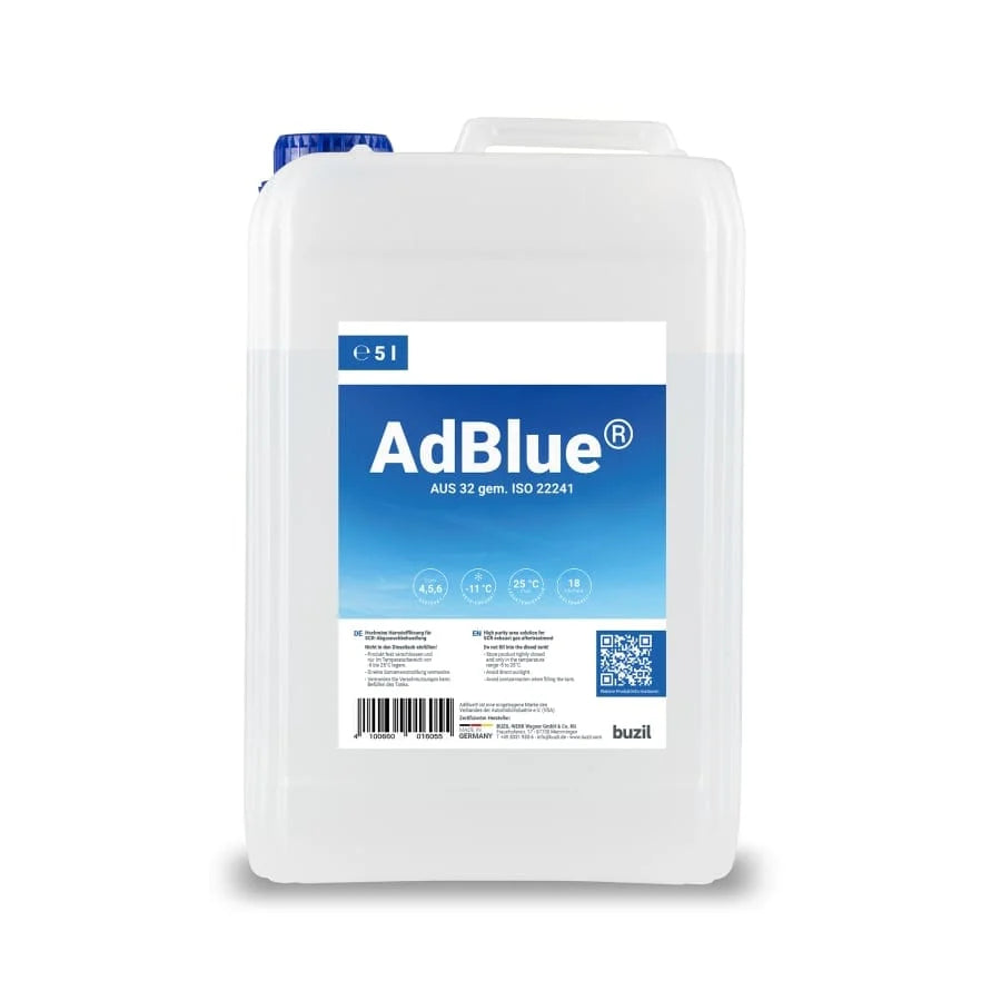 Buzil AdBlue® AUS 32 karbamidoldat az ISO 22241 szabvány szerint