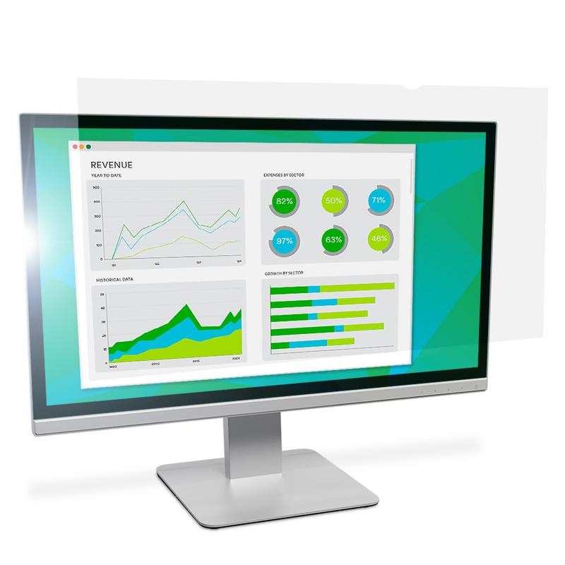 3M™ tükröződésmentes szűrő 23,6 hüvelykes monitorhoz, 16:9, AG236W9B | Csomag (1 db)