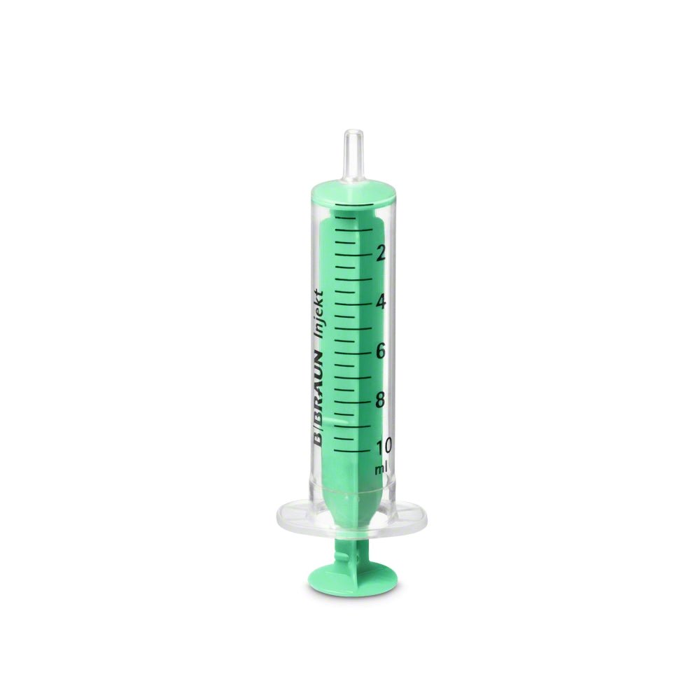 Injekt Solo fecskendő, 10 ml Luer-csatlakozó, excentrikus | Csomag (100 darab) 