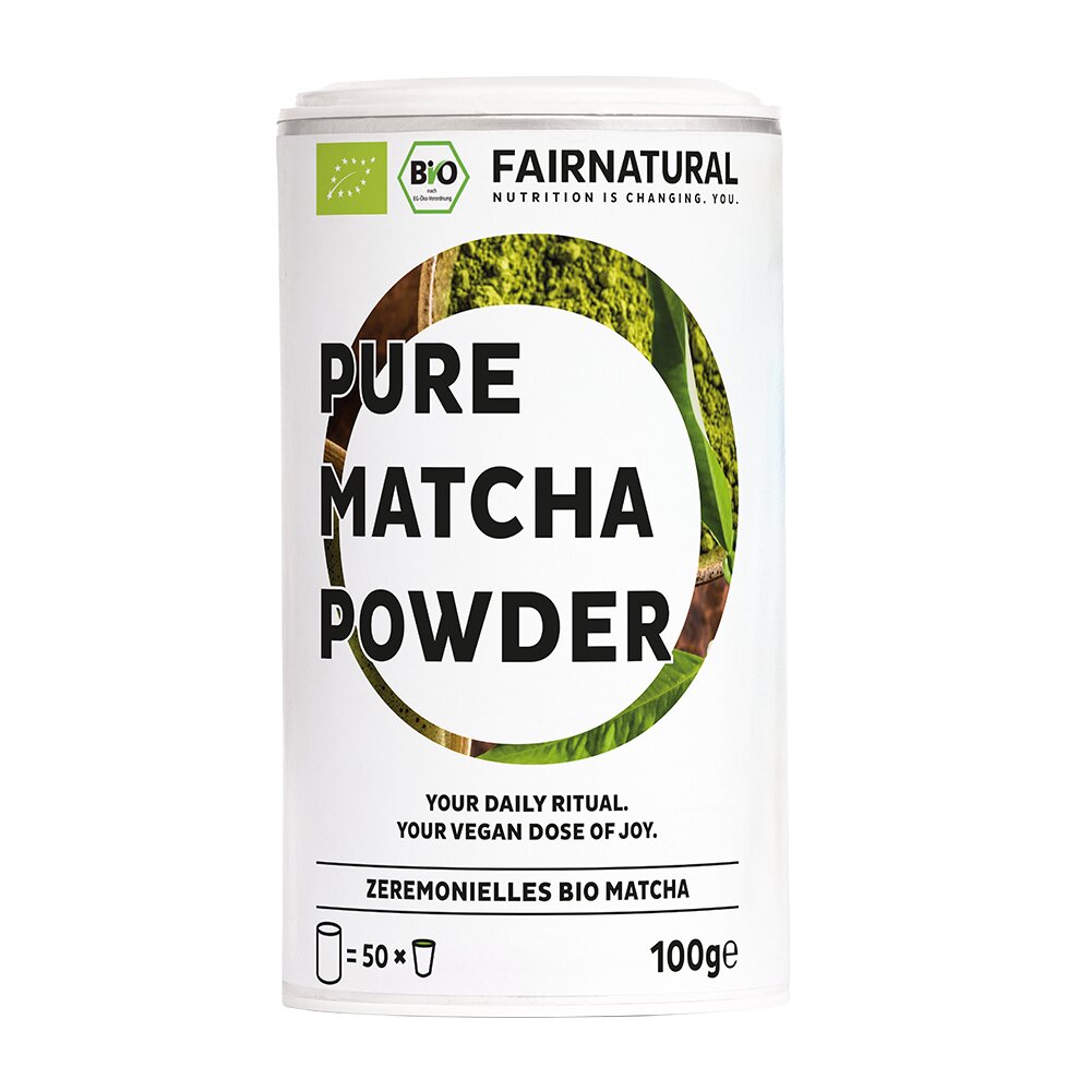 Ünnepi bio matcha por