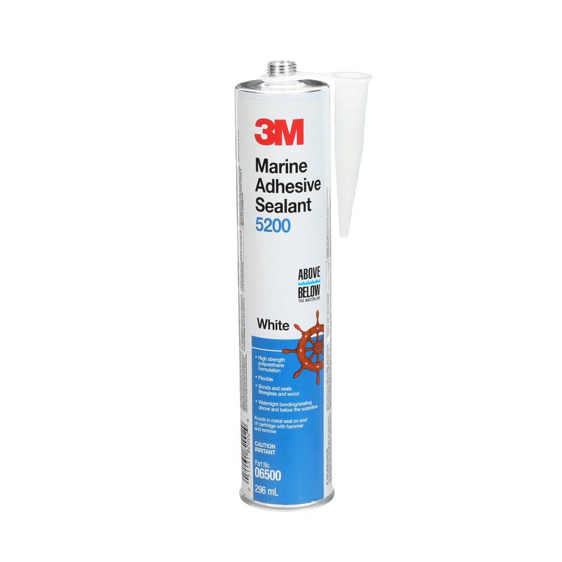 3M™ tengeri poliuretán alapú ragasztó és tömítőanyag 5200FC, fehér, 295 ml, PN06520 | Csomag (1 db)