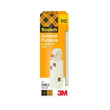Scotch® 508 átlátszó szalag 15 mm x 33 m, 10 tekercs/csomag, karton csomagolás | Csomag (10 tekercs)