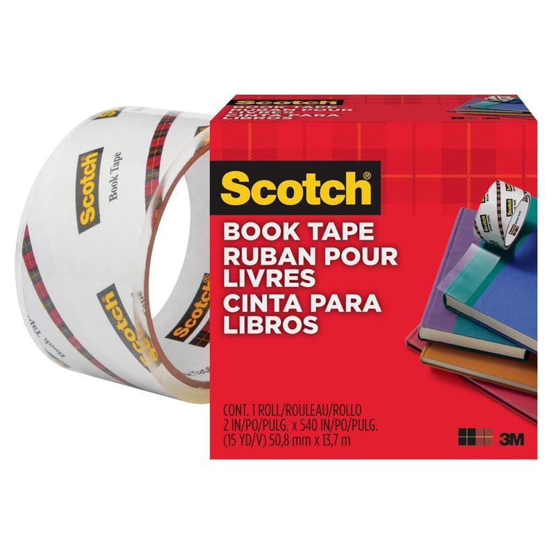Scotch® könyvjavító szalag 50,8 mm x 13,7 m 1 tekercs | Csomag (1 tekercs)