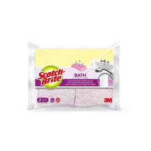 Scotch-Brite® Bath természetes rostos fürdőszobai tisztító szivacs, 2 db-os csomag | Csomag (2 db)