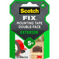 Scotch-FIX™ kétoldalas kültéri szerelőszalag 411-1915-P, 19 mm x 1,5 m, 1 tekercs/csomag | Csomag (1 tekercs)