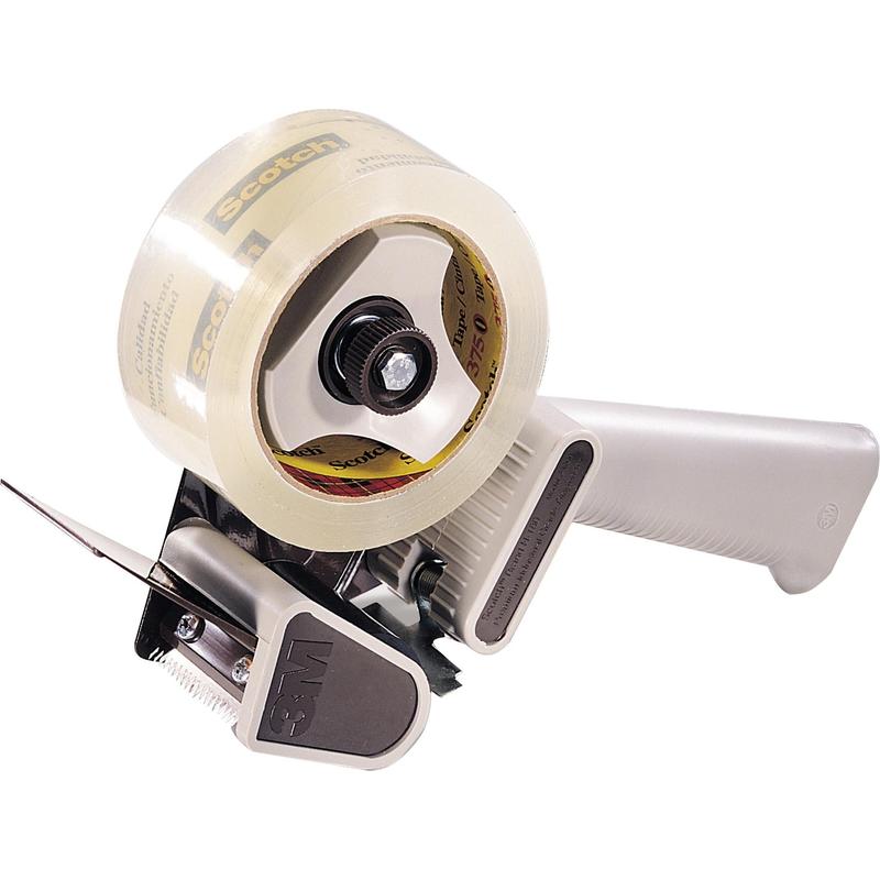 Scotch® csomagolószalag adagoló H180, szürke, 50 mm | Csomag (1 db)