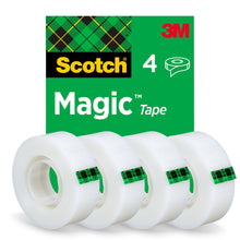 Scotch® Magic™ láthatatlan szalag 8-1933-4S, 19 mm x 33 m, 4 tekercs/csomag | Csomag (4 tekercs)