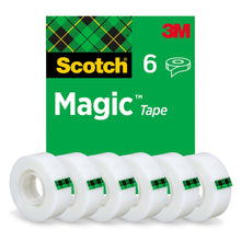 Scotch® Magic™ láthatatlan szalag 8-1933-6/5S, 19 mm x 33 m, 6 tekercs/csomag | Csomag (6 tekercs)