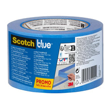 ScotchBlue™ többfelületű festőszalag, 24 mm x 41 m, 3 tekercs/csomag, 100% PEFC, SGSCH-PEFC-COC-110078 | Csomag (3 tekercs)