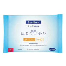 Hartmann Sterillium 2in1 fertőtlenítő törlőkendők, 15 darab | csomag (1 db)